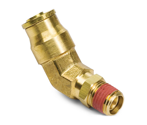 1554s D.O.T Masculin 45 ° Adaptor de cot pivotant